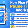 piso wifi pause time