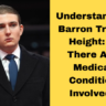 barron trump height disease