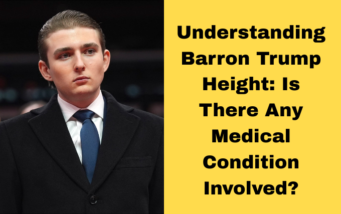 barron trump height disease